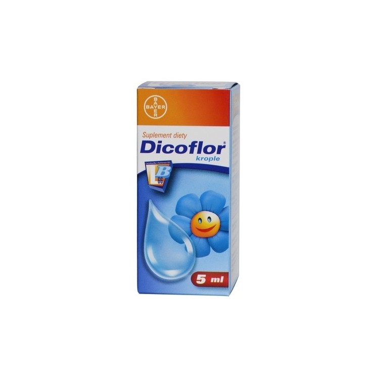 Dicoflor Probiotyk krople dla dzieci i niemowląt 5 m