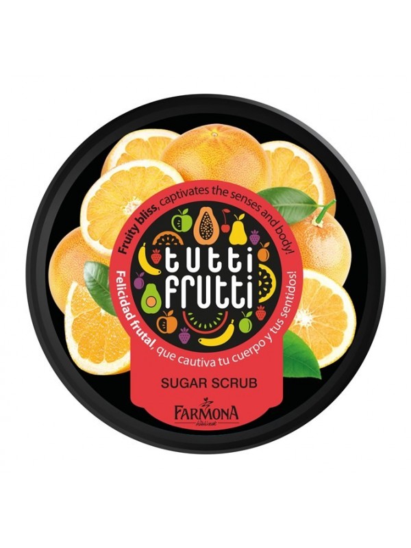 Farmona Tutti Frutti Grapefruit цукровий peeling для тіла 160 г