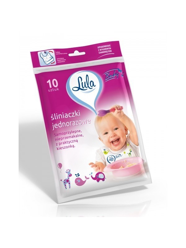 Lula Baby Disposable bibs 10 pieces