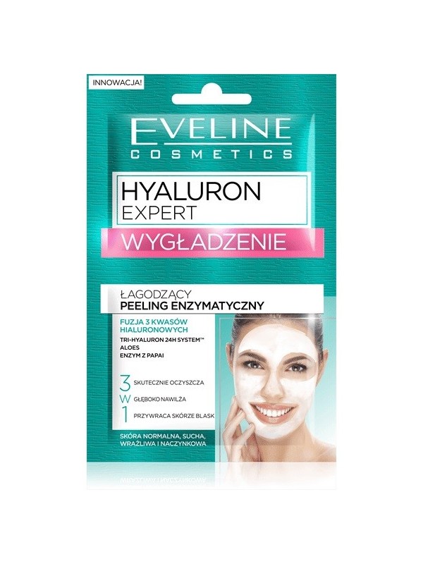 Eveline Hialuron Expert Gladmakende verzachtende enzymatische peeling 7 ml