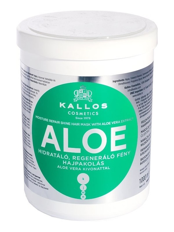 Kallos Aloe hair mask 1000 ml