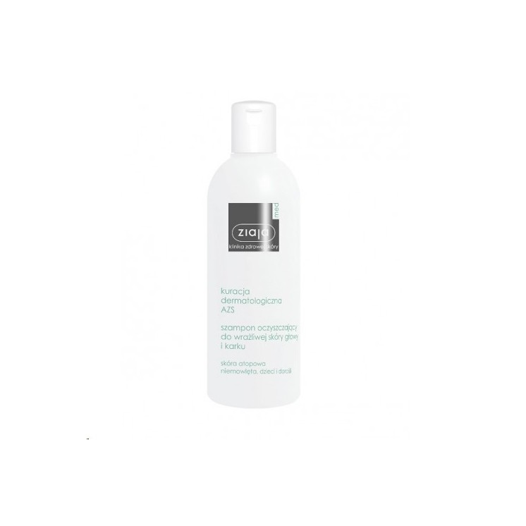 Ziaja Med Traitement dermatologique atopique Shampoing nettoyant pour cheveux 300 ml