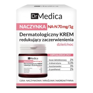 Bielenda Dr Medica Naczynka Dermatologiczny Krem redukujący zaczerwienienia dzień/noc 50 ml