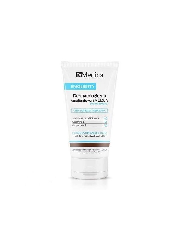 Bielenda Dr Medica Emollients Emollient face wash emulsion for mature and sensitive skin 150 g