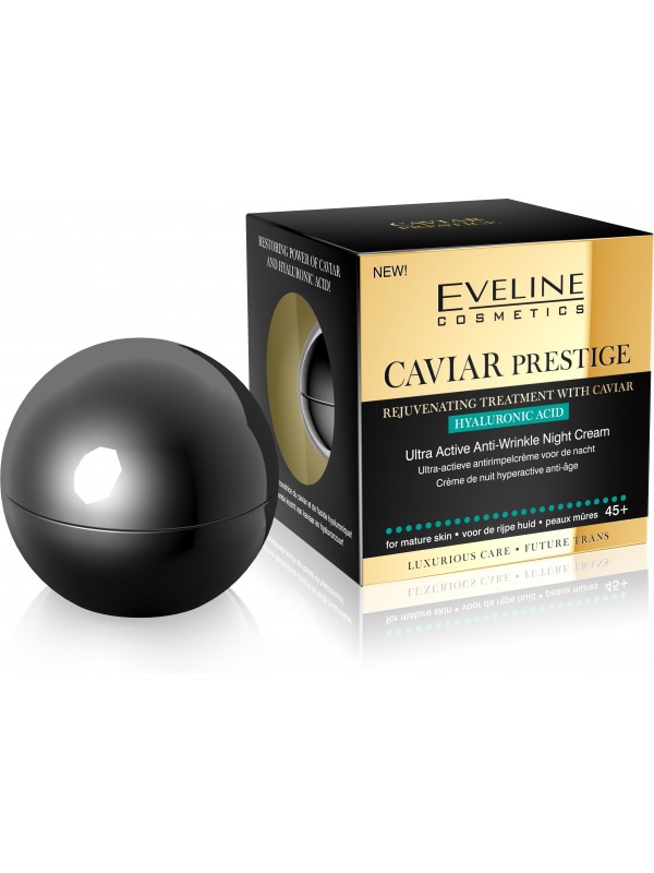 Нічний крем для обличчя Eveline Caviar Prestige 50 мл