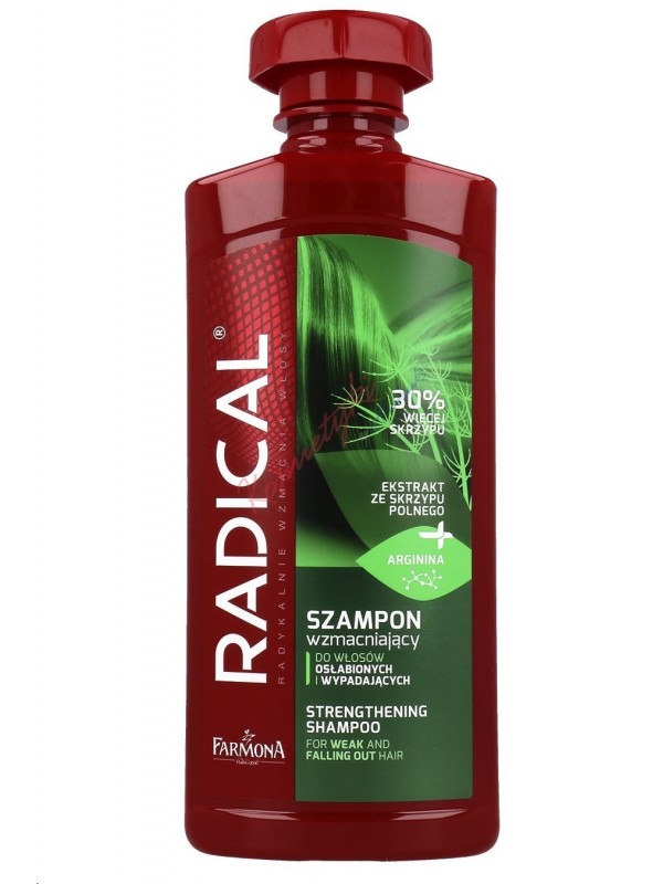 Шампунь Farmona Radical Strengthening Shampoo для ослабленого та випадаючого волосся 400 мл