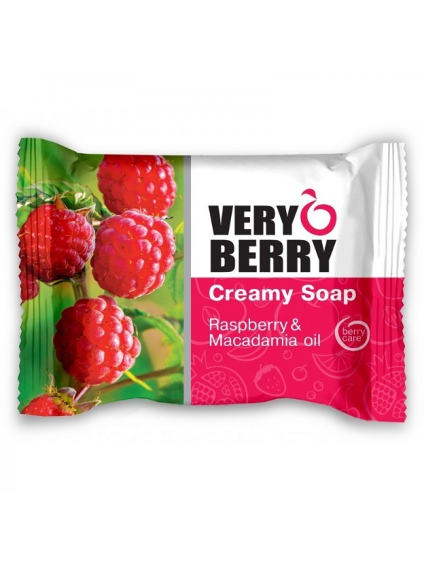 Very Berry - Вершкове мило Raspberry та Macadamia oil 100 г