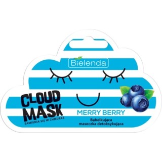 Bielenda Cloud Mask bąbelkująca Maseczka detoksykująca – Merry Berry 6 g