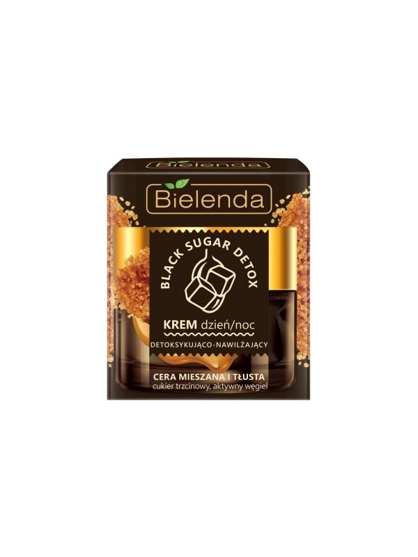 Bielenda BLACK SUGAR DETOX Detoxifying and moisturizing day/night cream 50 ml