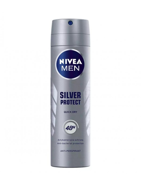 NIVEA ANTYPERSPIRANT SILVER PROTECT MEN 150 ml