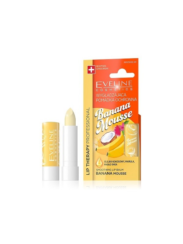 Eveline Lip Therapy Bannana Mousse Gladmakende Lippenstift 4 gr