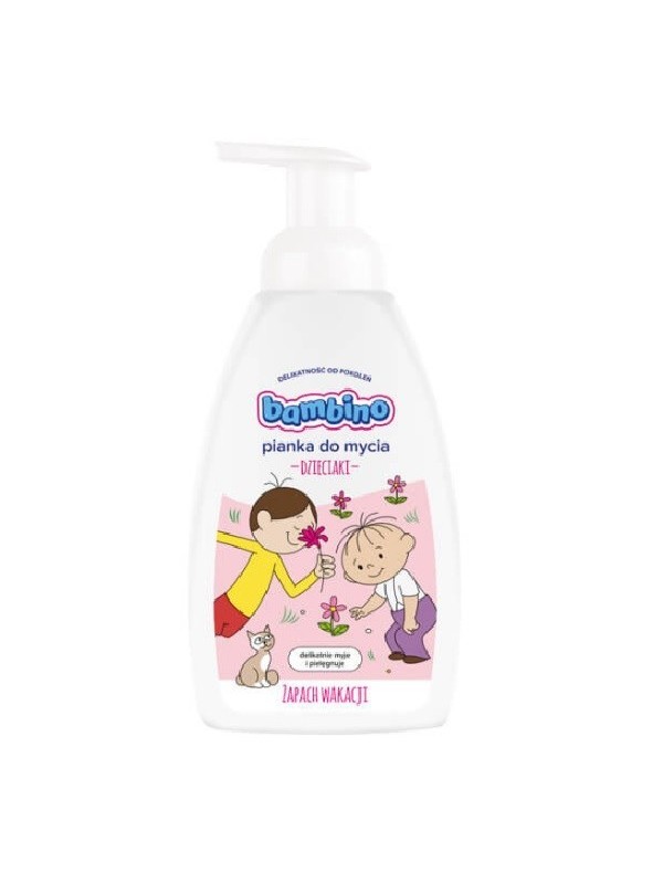 Bambino washing foam Girls-Pink 500 ml