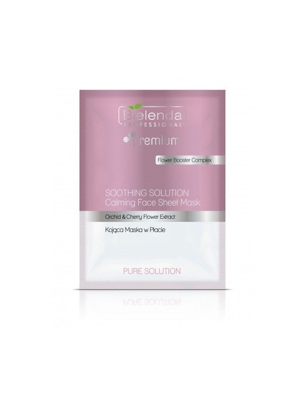 Bielenda Professional PURE SOLUTION - soothing sheet mask 25 g