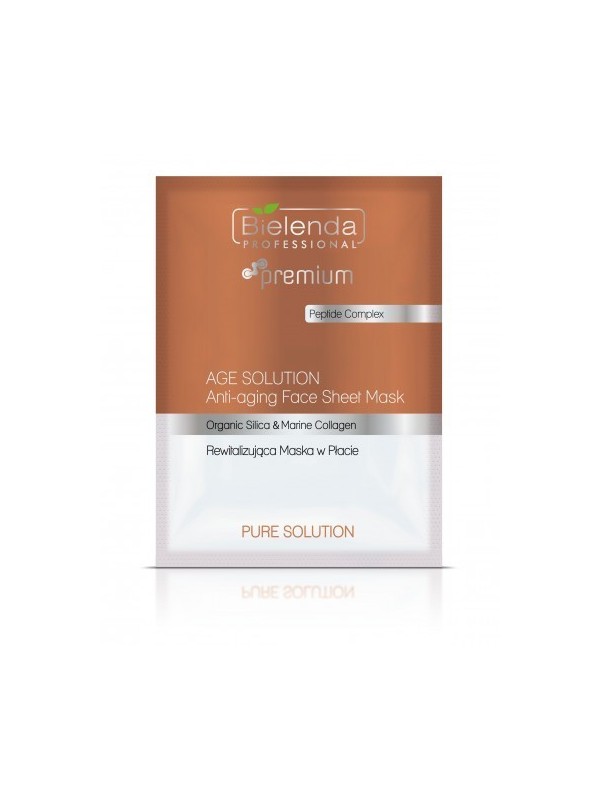 Bielenda Professional PURE SOLUTION - revitalizing sheet mask 25 g