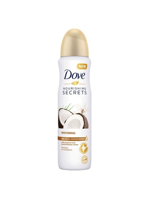 Дезодорант DOVE COCONUT ЖАСМИН 0% 150 мл