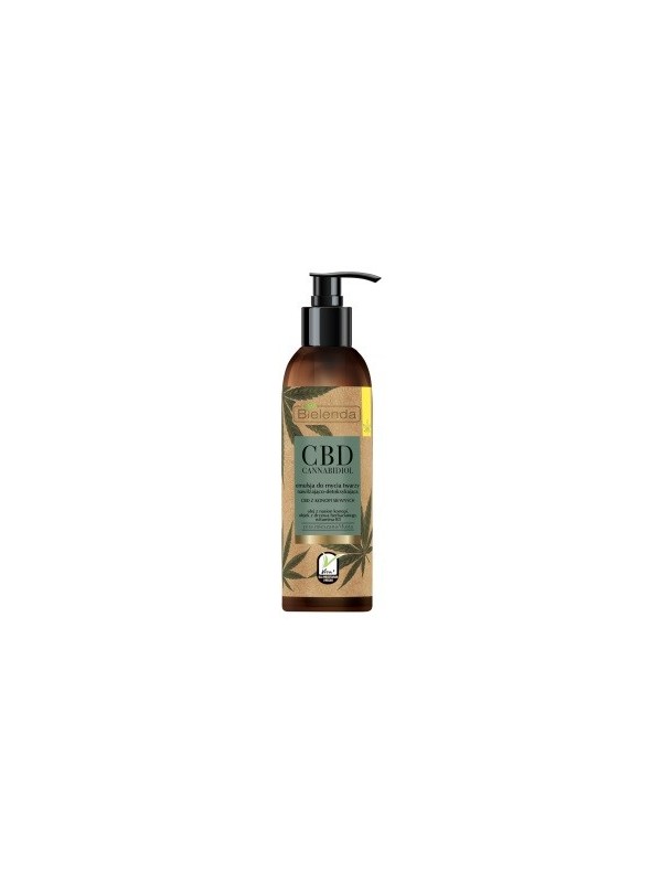 Bielenda CBD Cannabidiol Face wash emulsion with CBD from hemp - oily combination skin 140 ml