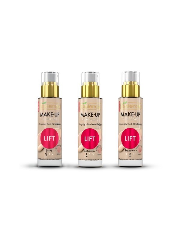 Bielenda MAKE-UP ACADEMIE Liftende vloeistof LIFT - natuurlijke tint 30 g