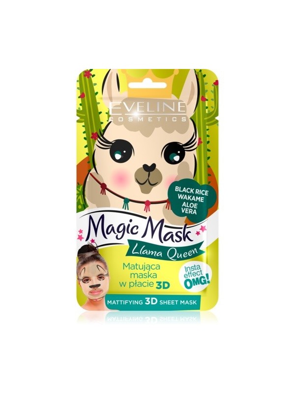 Eveline 3D Llama Queen bladmasker