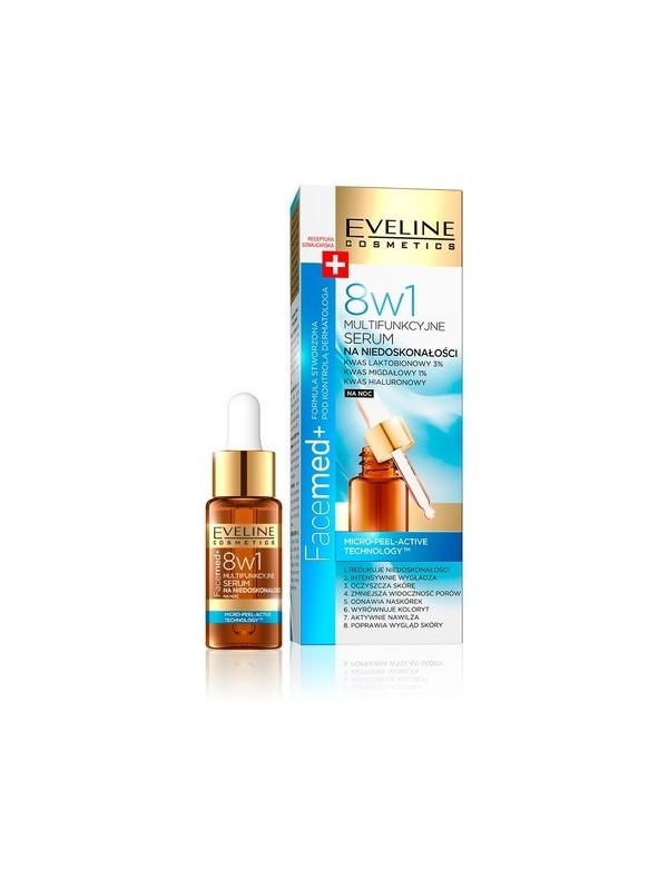 Eveline FaceMed 8in1 багатофункціональна serum від недосконалостей 18 мл