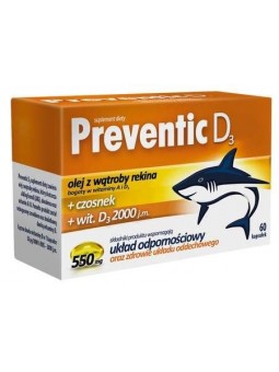 Preventic D3 60 capsules