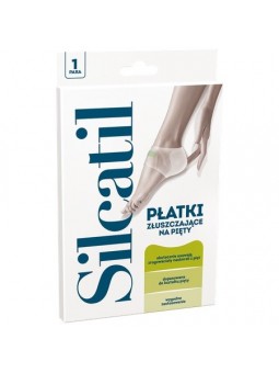 SILCATIL exfoliating heel pads