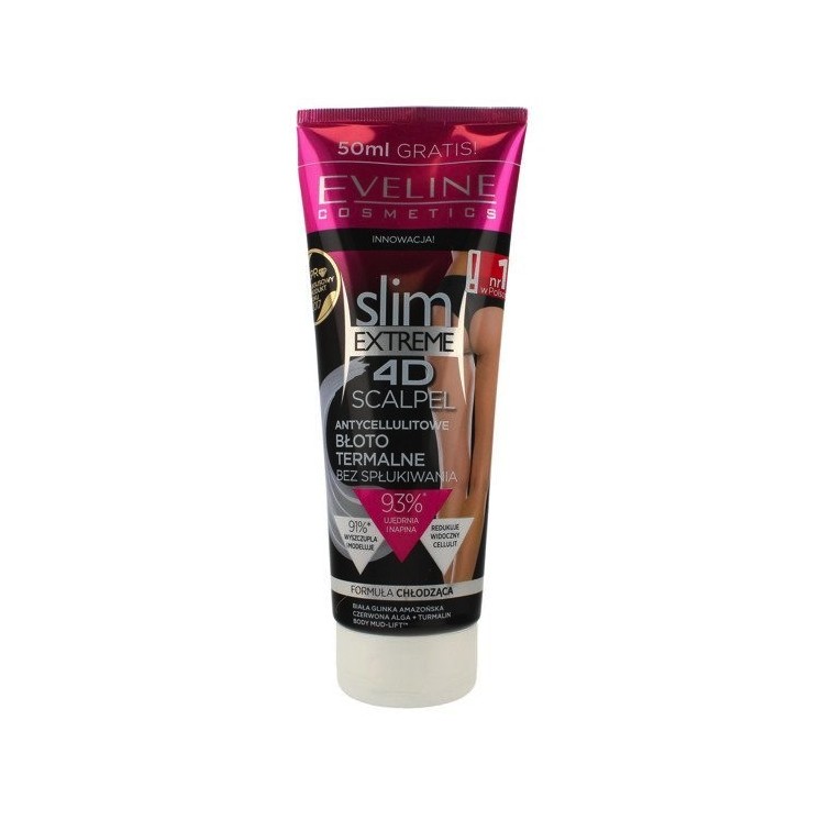 Eveline 4D Slim Extreme Scalpel Anti-Cellulitis Thermische Modder 250 ml