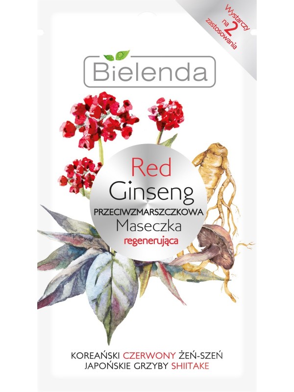 Регенеруюча маска від зморшок Bielenda Red Ginseng 8 г