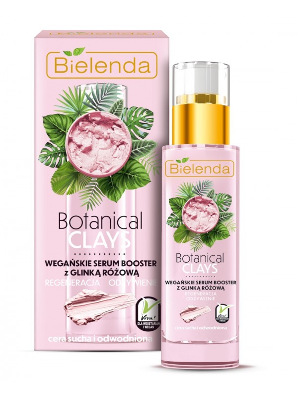 Bielenda Botanical Clays vegan Serum met roze klei 30 ml