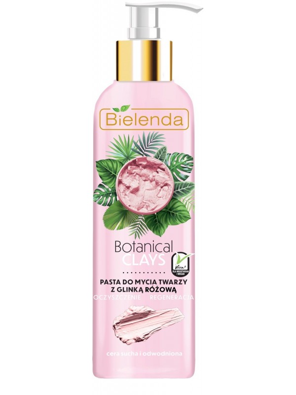 Bielenda Botanical Clays Очищаюча паста з рожевою глиною 190 г