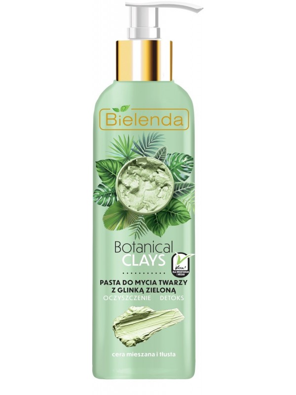 Bielenda Botanical Clays Очищаюча паста із зеленою глиною 190 г