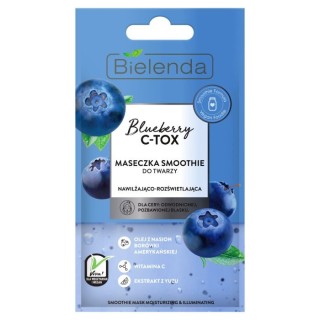 Bielenda Blueberry C-Tox Maseczka smoothie do twarzy 8 g