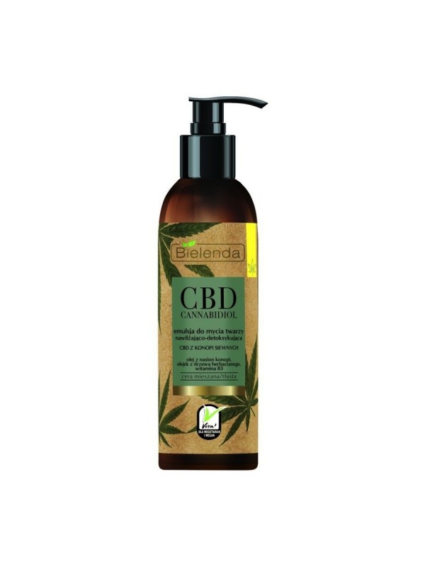 Bielenda CBD Cannabidiol Емульсія для очищення обличчя для комбінованої та жирної шкіри 175 г