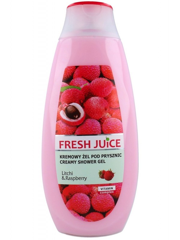 Кремовий гель для душу Fresh Juice Lychee & Raspberry 400 мл