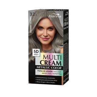 Фарба для волосся Joanna Multi Cream Color Metallic /32,5/Сріблястий blond