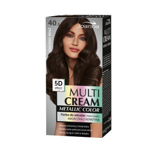 Joanna Multi Cream Color Metallic Hair dye /40, 5 / Cool brown