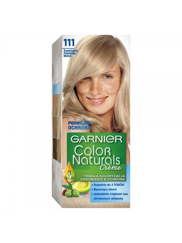 Фарба для волосся Garnier Color Naturals /111/ Світлий попелястий blond