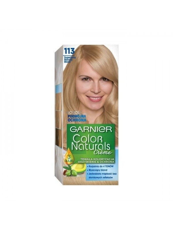 Фарба для волосся Garnier Color Naturals /113/ Супер світлий бежевий blond