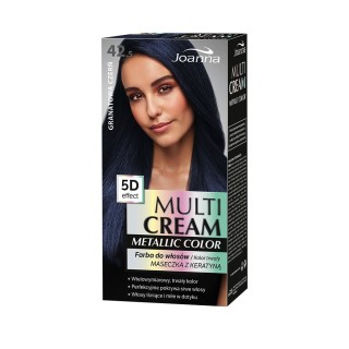 Joanna Multi Cream Color Metallic Haarverf /42,5/ Marineblauw zwart