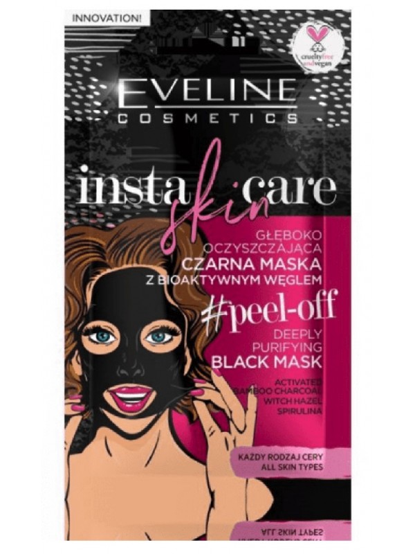 Маска для обличчя Eveline Insta Skin Care PEEL-OFF 10 мл