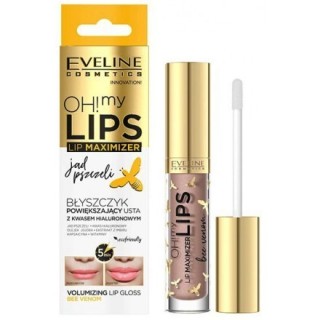 Eveline OH ! MY LIPS Блиск для губ з гіалуроновою кислотою Bee Venom 4,5 мл