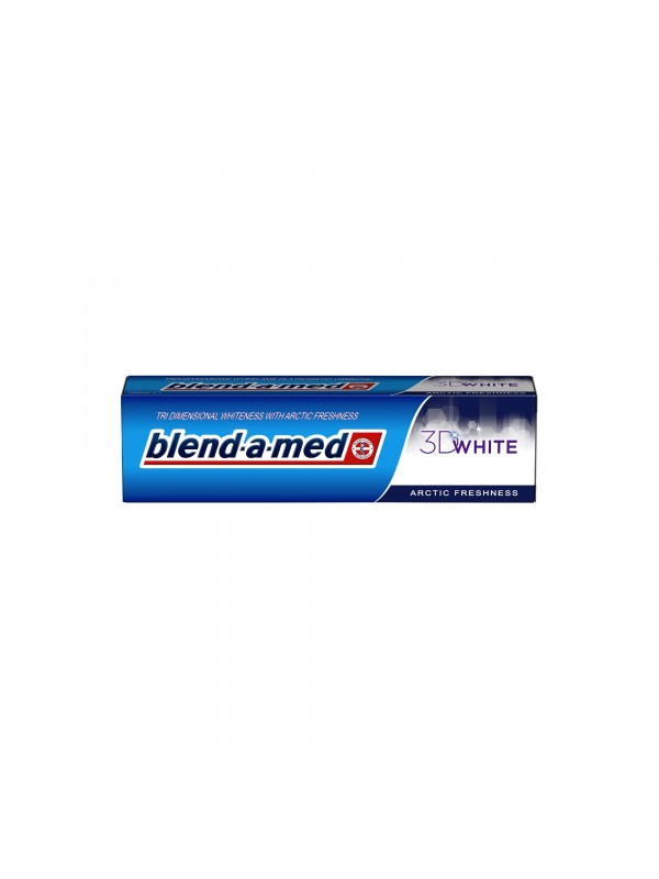 Blend-a-med 3D WHITE pasta do zębów Arctic 100 ml