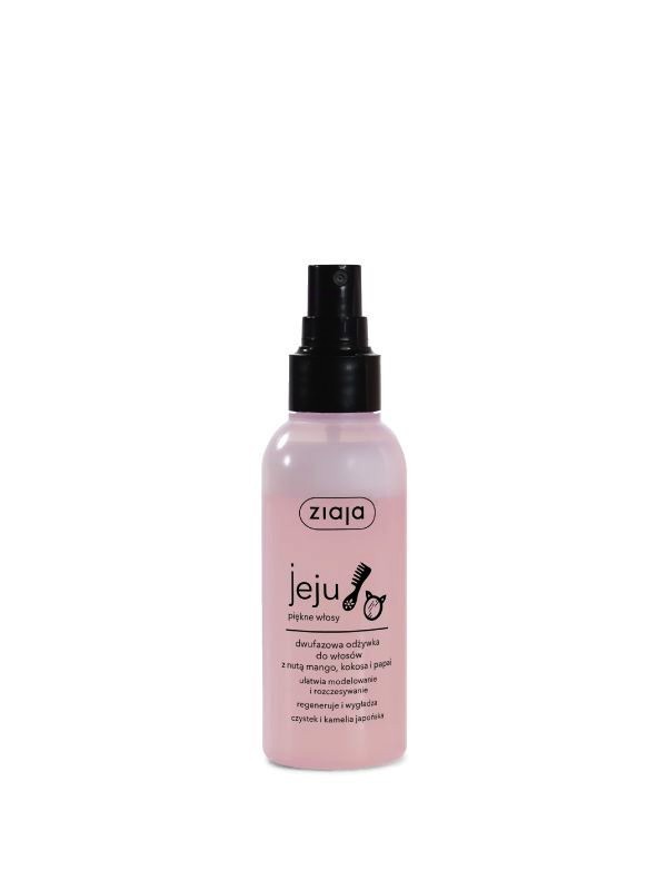 Ziaja Jeju dwufazowa Odżywka do włosów spray 125 ml