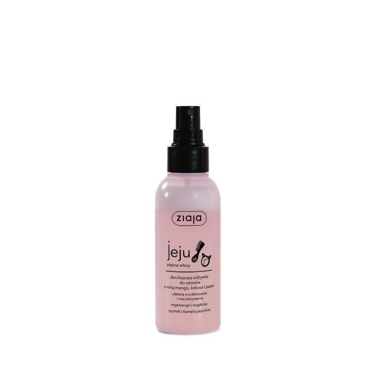 Spray revitalisant biphasé Ziaja Jeju 125 ml