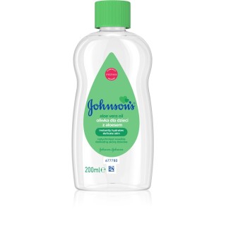 Johnson's Aloe Vera Sensitive Baby Oil 300 мл