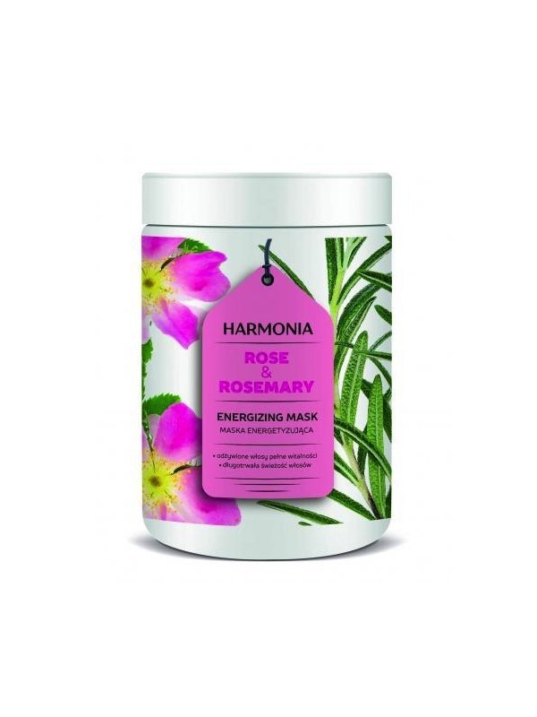 Маска для волосся Harmonia Energizing Rose and Rosemary Hair Mask 1000 мл