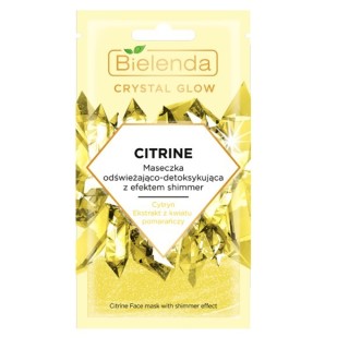 Bielenda Crystal Glow Citrien Verfrissend en ontgiftend gezichtsmasker 8 g(31-05-2025)