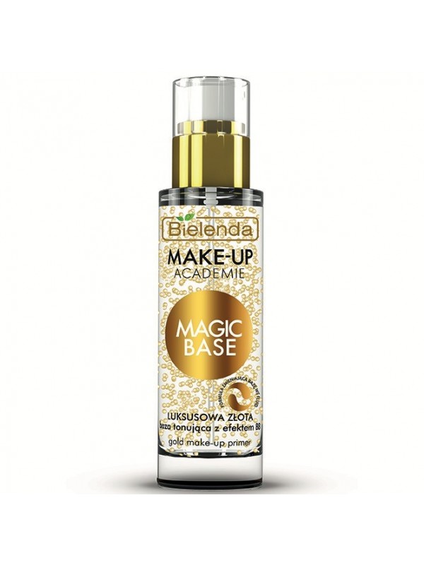 Bielenda MAKE-UP AKADEMIE MAGIC BASE Luxe gouden make-up basistoning met BB-effect 30 g