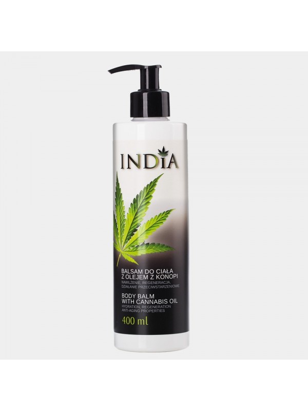 India Bodylotion met hennepolie 400 ml