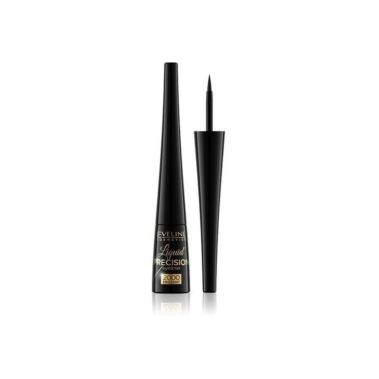 Рідка Eyeliner Eveline Precision Matt чорна