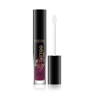 Rouge à lèvres liquide longue tenue Eveline Kissy Tattoo Lip Tint /03/ Dirty Berry